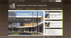 Desktop Screenshot of inventaire.aquitaine.fr